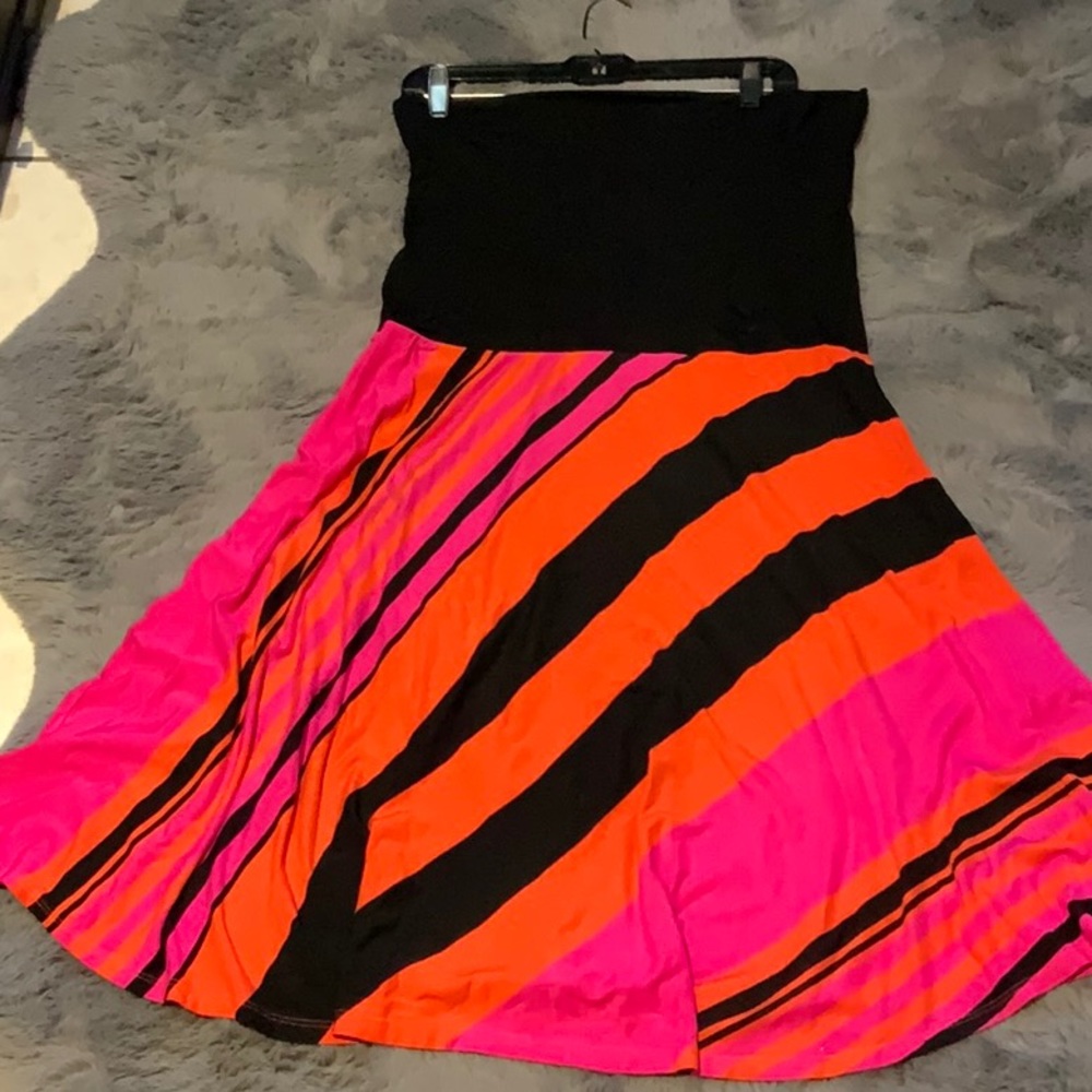 Halter dress combination
